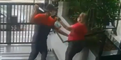 Helpless Elderly Woman Gets Stabbed By Thief