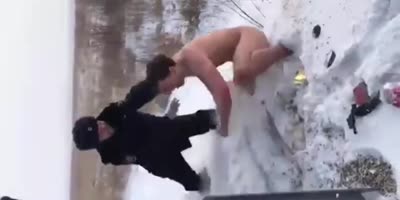 Naked Driver On Bath Salts Arrested After Police Chase In Russia