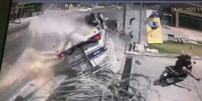 Beautiful Truck Crash In Thailand