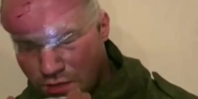 Captured russian soldier calls his parents