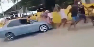 Street Race Spectators Hit By Car