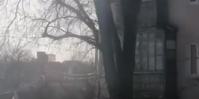 Russian Troops Firing In Kharkov, Ukraine 27 Feb. 2022