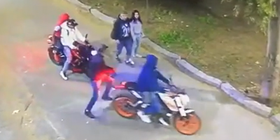 Couple Robbed By Bikers In Mexico