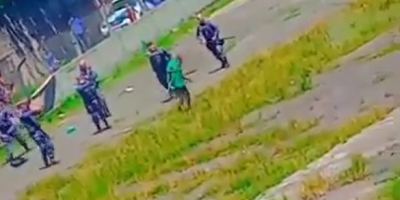 Brazil: Entire Army Of Cops Shoot Mentaly Ill Man Armed With Stick