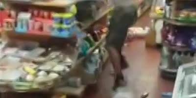Trashing A Store For Fun.