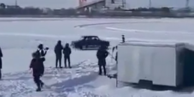 Winter Rally Accident