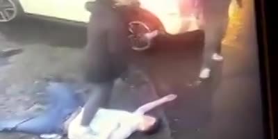 Man Dropped With A Single Punch In UK
