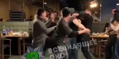 Fight In Ukrainian Club Over A Girl