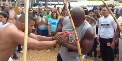 Capoeira Ends With Real Fight