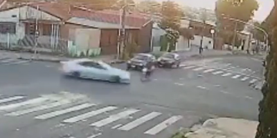 Couple On Bike Obliterated By Speeding Mercedes