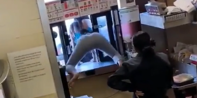 Angry Woman Demands Extra Ranch Dressing!