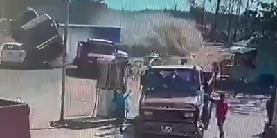 Broken Brakes Truck Goes Rampage In India