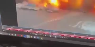 Video of and aftermath of Russian rocket strike in Kharkiv(longer video)