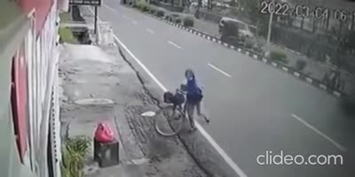 He Destroyed My Bike!