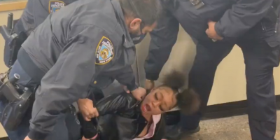 Woman Jumped Turnstile & Punched NYPD Cops