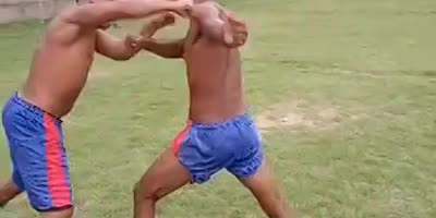 Amateur Soccer Players Fighting In Brazil