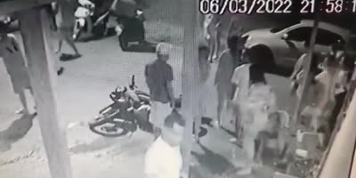 Man Shoots Thieves In Brazil