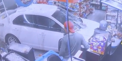 Car Plowing Into Carolina Convenience Store