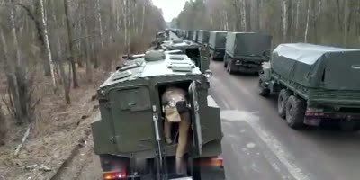 Special forces from Chechnya arrive in Ukraine.