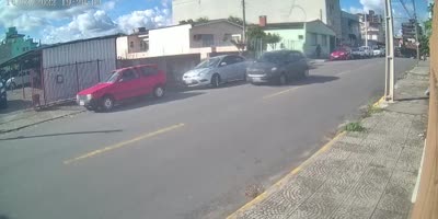 biker flies in accident