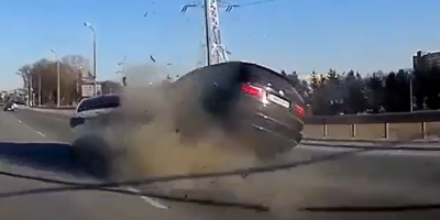 Typical Russian BMW Driver