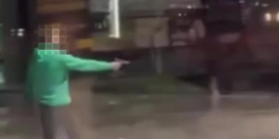 Fight & Shooting At The Gas Station In New Orleans