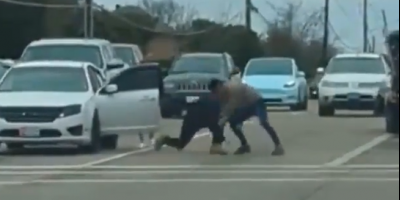 Road Rage Fight In Houston