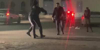 Good Samaritan Saves Woman From Robbers In Russia