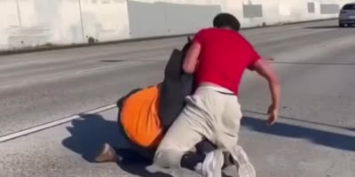 Road Rage Fight In California