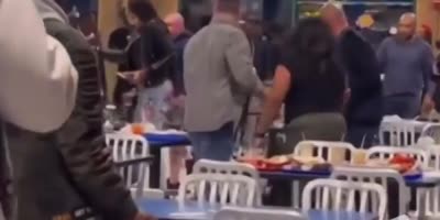 Huge Brawl At Bronx Restaurant