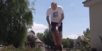 POGO STICK GETS YOU HIGH