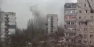 Heavy Urban Combat In Mariupol, Ukraine.