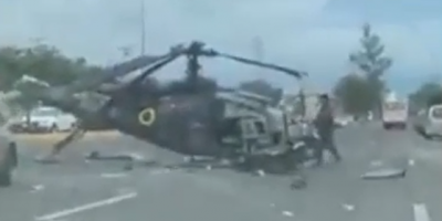 Soldiers Survive Helicopter Crash In Ecuador