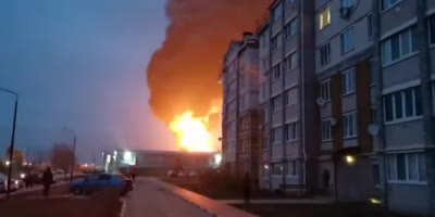 Two helicopters from the Ukrainian Armed Forces shelled an oil depot in Belgorod