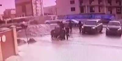 When you're drowning on a construction site in Russia