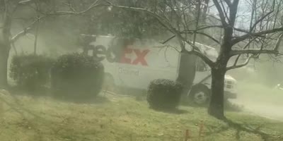 Fedex Driver Having Shitty Day