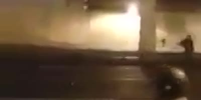 Person gets hit, then run over(R)