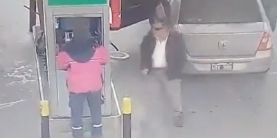Female Gas Station Worker Headbutted For Slow Service In Argentina