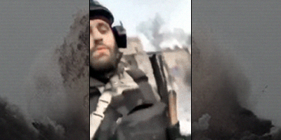 Vlogging Soldier Gets Shelled in Mariupol