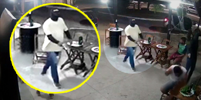 CCTV Brazil: Hitman Enters Scene with 1 Thing in Mind