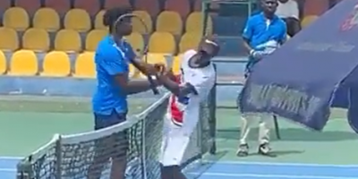 French Tennis Player Slaps His Opponent From Ghana After Losing Match