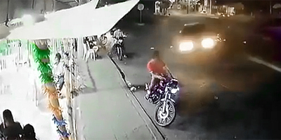 Even Parked, Bikers Have the Worst Luck