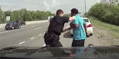 Tennessee Cops Dragged by Traffic Violation Suspect
