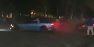 Illegal Sideshow Spectator Injured  in Sacramento