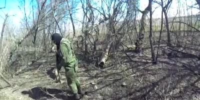 Soldier Steps On A Landmine(R)