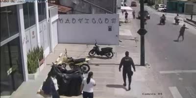 Brazil - Motorcycle accident in Penedo