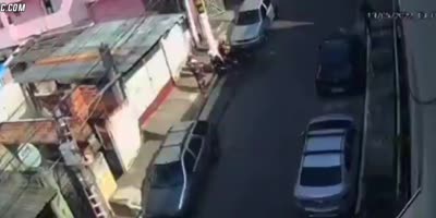 Brazil - Accident on the street Geovanni Panini, SP