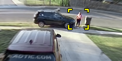Sleeping Driver Sends Woman Flying Out of Her Own Driveway