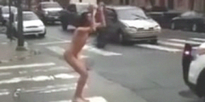 Crackhead Tries to Fight Police