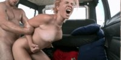 Banged hard in my van